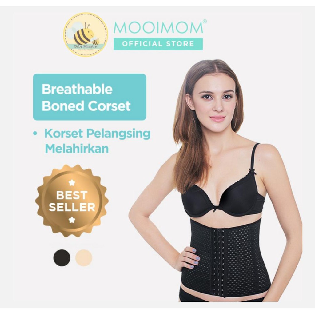 MOOIMOM - BREATHABLE BONED CORSET SIZE M,L,XL,XXL