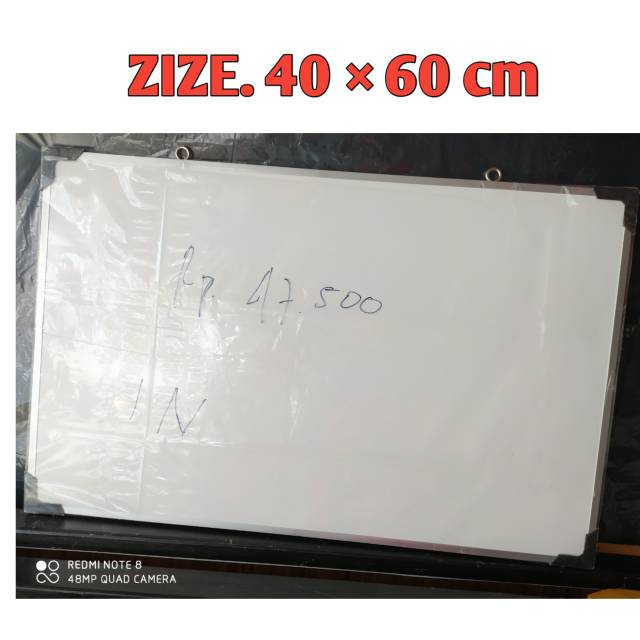 

White Board / papan tulis ukuran 40×60 cm