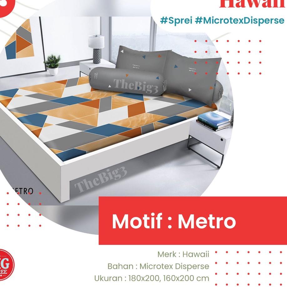 ➪ Sprei HAWAII 180x200 / 160x200 motif Alba Lora Domelo Nola Maxel Kielo Nautical Valli Mavi Candy H