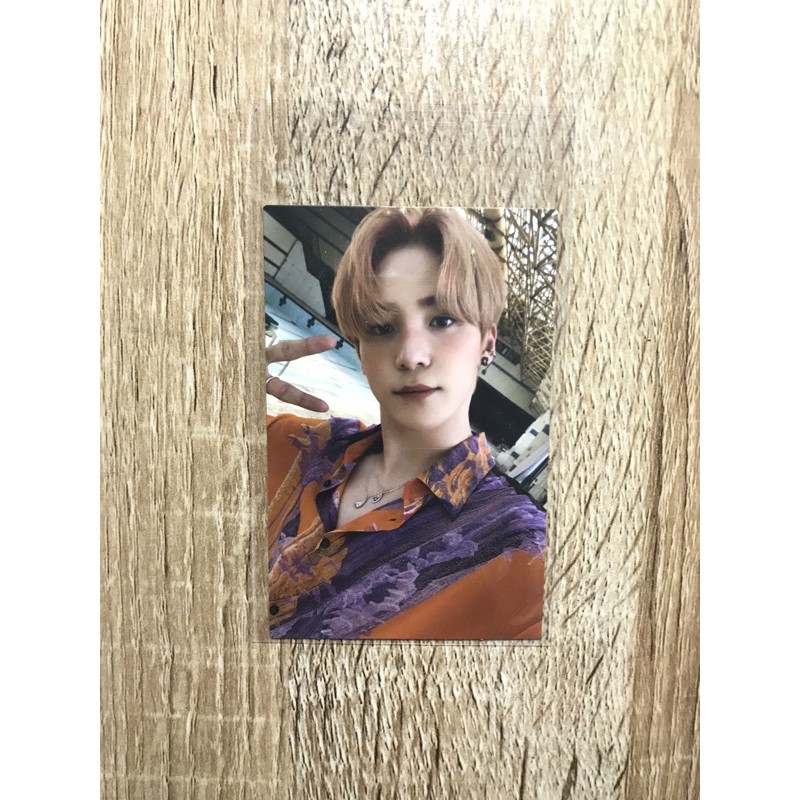 Yunho ATEEZ MMT Thanxx Photocard