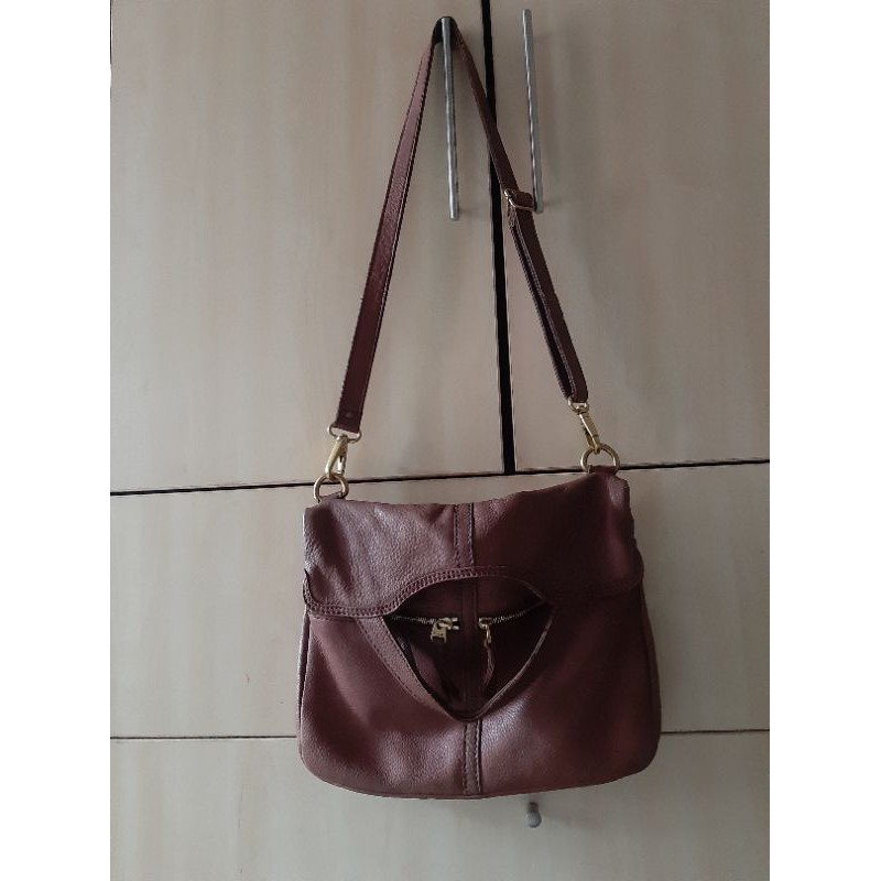 Tas sling bag Fossil preloved