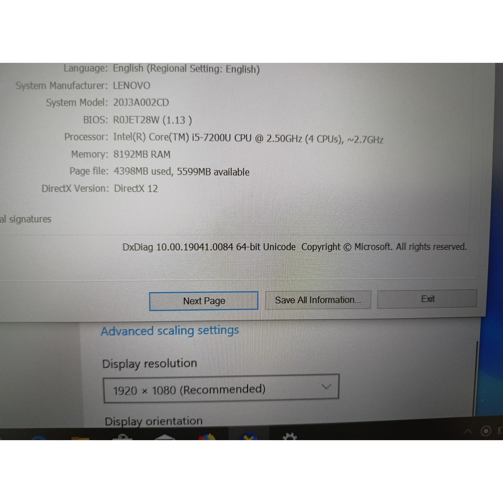 Lenovo Thinkpad S2 i5-7200U 8GB SSD 256GB FULLHD Not T470 X270 T460