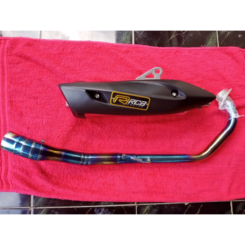 KNALPOT STANDAR RACING RCB ROB1 YAMAHA JUPITER MX YAMAHA 135LC SPARK EXCITER