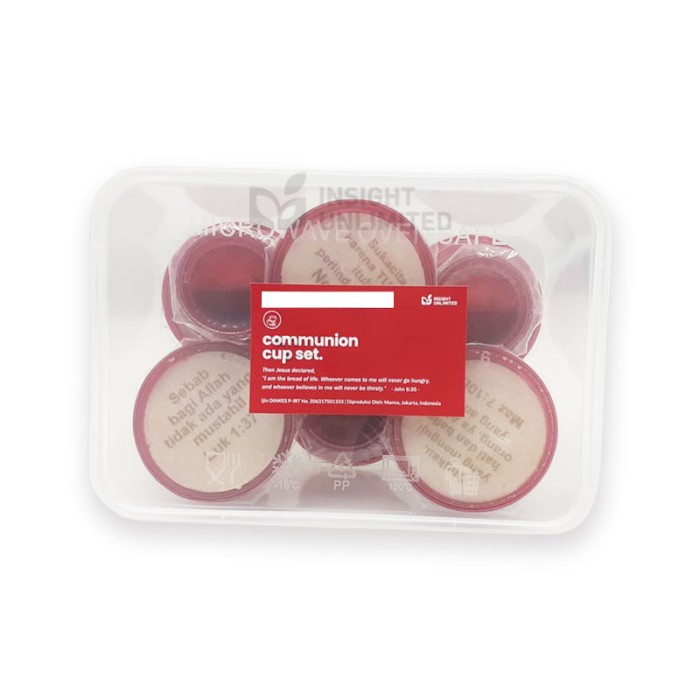 

T20Re Roti (Hosti) Ayat & Anggur Perjamuan (1 Box Isi 6 Set) Ht51Gr