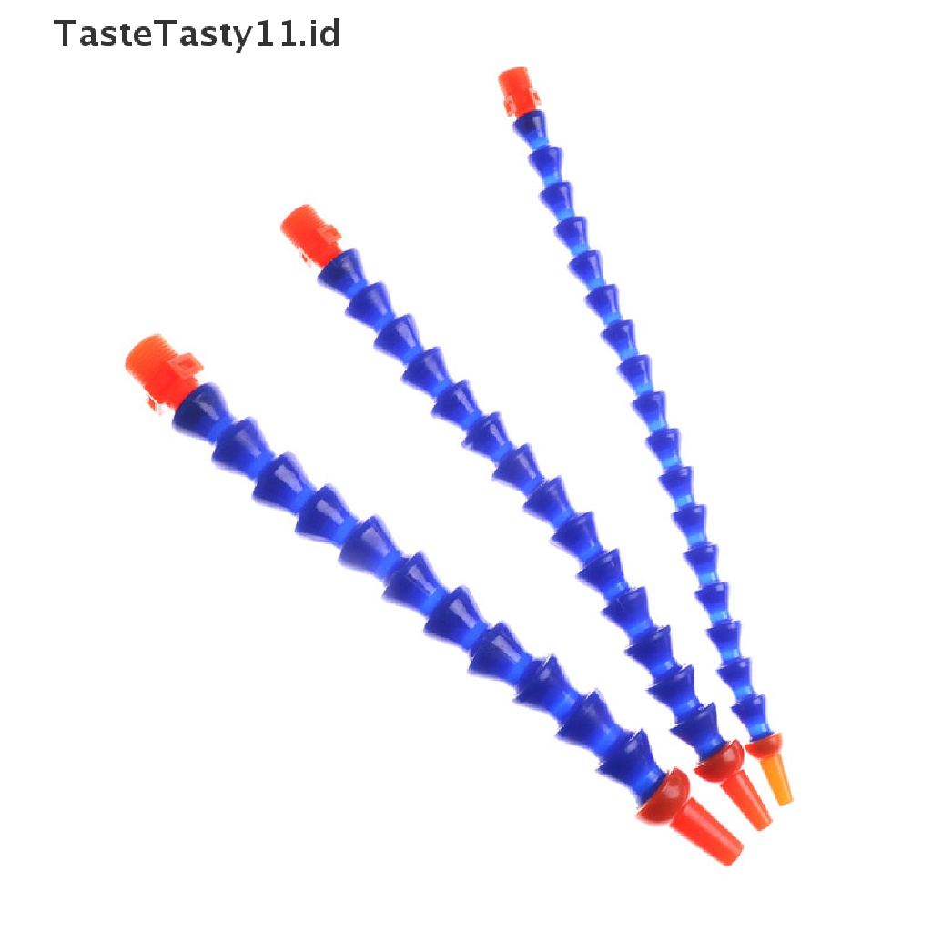 (TasteTasty) Nozzle Bulat Flexible 1 / 4 &quot;3 / 8&quot; 1 / 2 &quot;Untuk Selang Air / Minyak