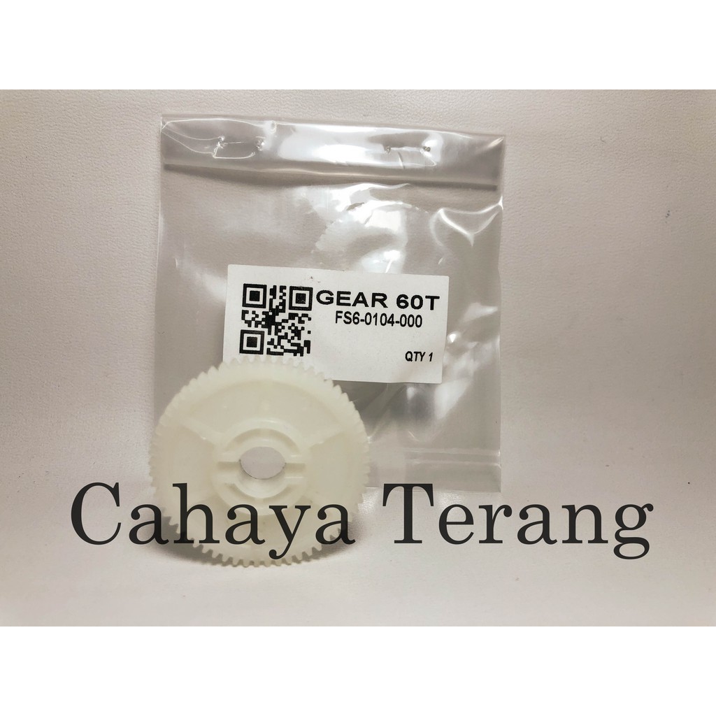 Gear Web 60T Fotocopy Canon IR 6000/6570/5075 FS6-0104-000 Lokal