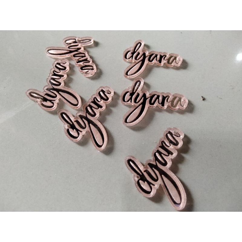 label hijab outline grafir