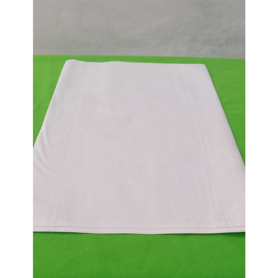 Karung Beras Laminasi Putih Polos 25 kg Ukuran 45x75 cm (50 pcs)