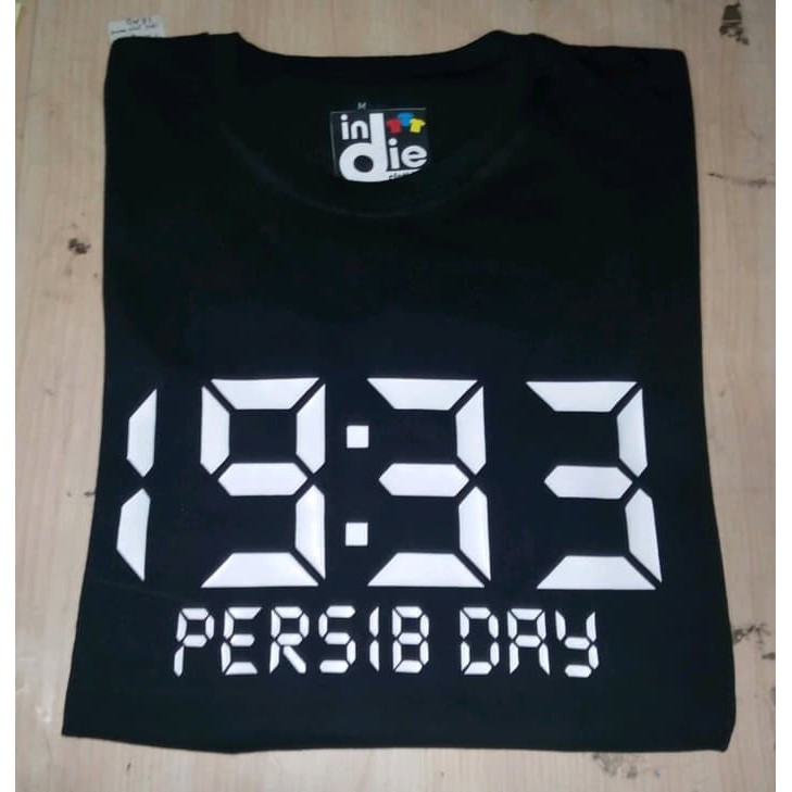 Baru Kaos Baju Obral Combed 30S Distro 1933 Persib Day Jam Bobotoh Bandung |