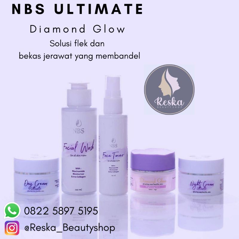 NBS Ultimate Plus Diamond Glow Solusi Flek Hitam
