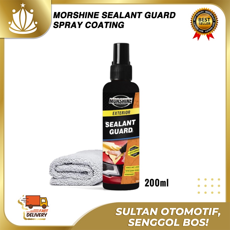 MORSHINE SEALANT GUARD / Spray coating / Wax Mobil Nano Coating 200ml