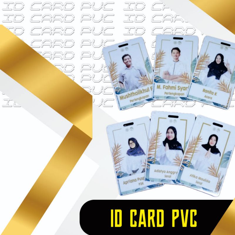 

Cetak ID Card, KTA/KTS Murah Bahan PVC