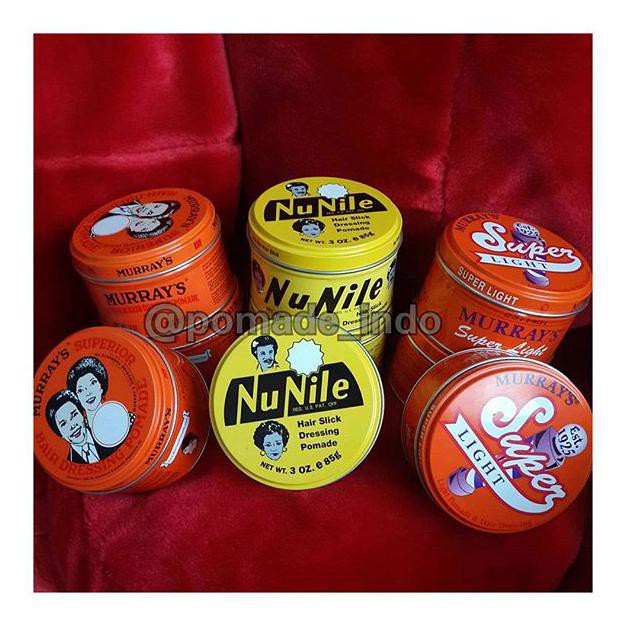 COD AKTIF]] Murrays Pomade Superior, Superlight dan Nu Nile Original (Free Sisir) EKSLUSIF Kode 380