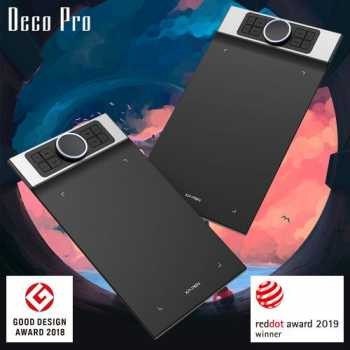 XP-Pen Deco Pro Graphics Digital Drawing Tablet Passive Pen