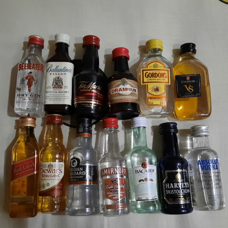 Pajangan Miniatur botol plastik 50ml