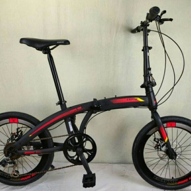 Sepeda lipat exotic 20 / sepeda exotic 20 7 speed