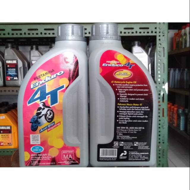 OLI PERTAMINA ENDURO 4T 20W-50 1LITER