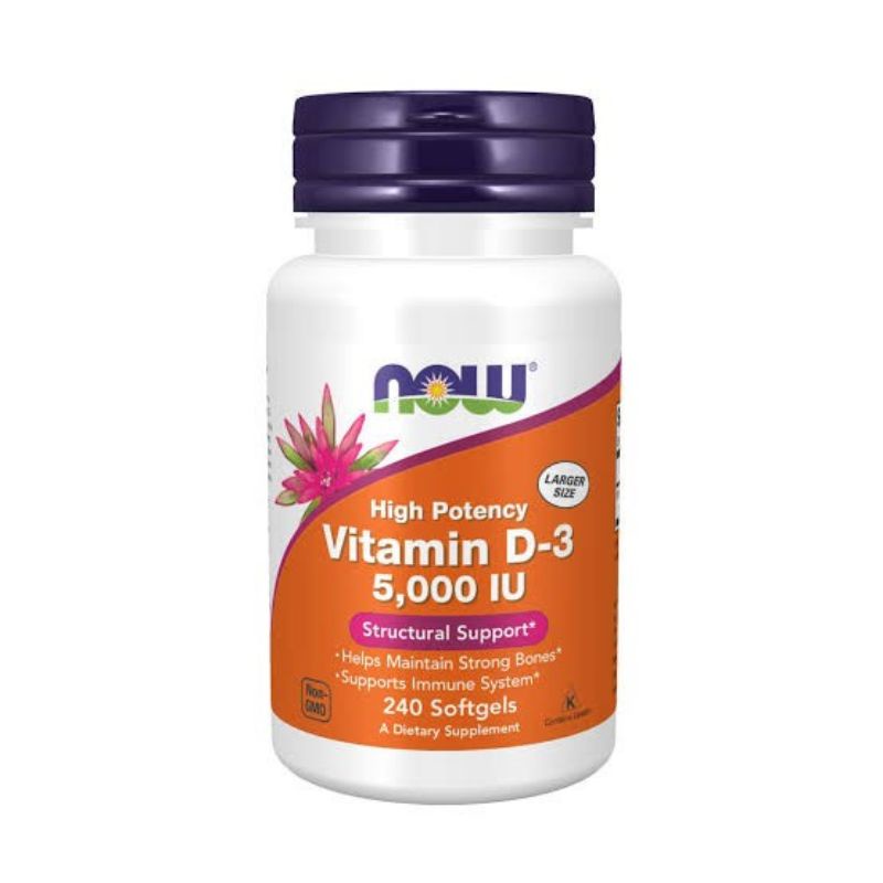 NOW Vitamin D-3 5000 iu