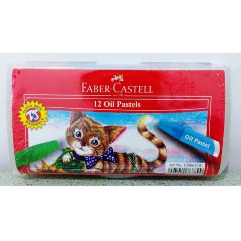 

SET 12 WARNA KRAYON FABER CASTELL CRAYON