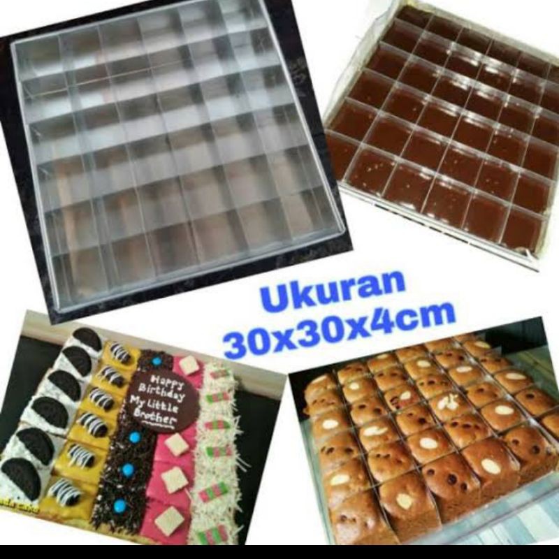 Loyang Brownies sekat 30 cm