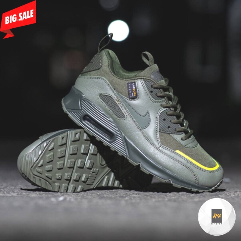 NIKE AIR MAX 90 SURFLUS DARK GREEN 100% ORIGINAL BNWB | SEPATU NIKE ORIGINAL