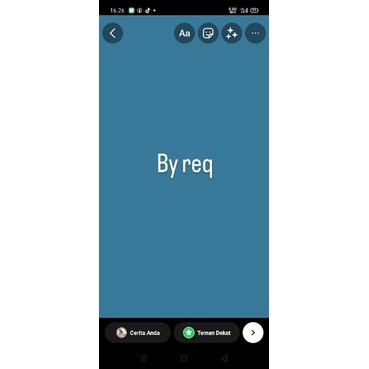 

request customer (jangan lupa isi catatan)
