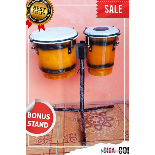 KETIPUNG/KENDANG DANGDUT BONUS STAND (BISA COD)