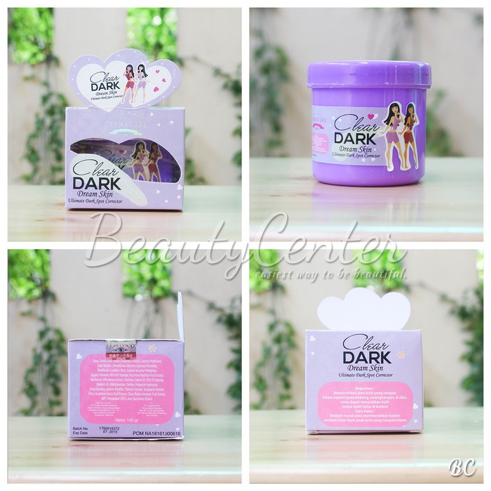 Clear Dark Lokal BPOM / Pemutih Selangkangan dan Pantat