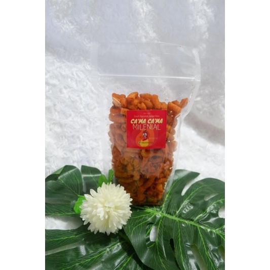 

Cemilan Makaroni Rasa Super Pedas- Ca'ma Ca'ma Milenial