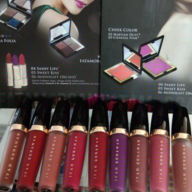 LIPSTIK MATTE IVAN GUNAWAN  / sexy lips color ivan gunawan / LIPS CREAM ivan gunawan