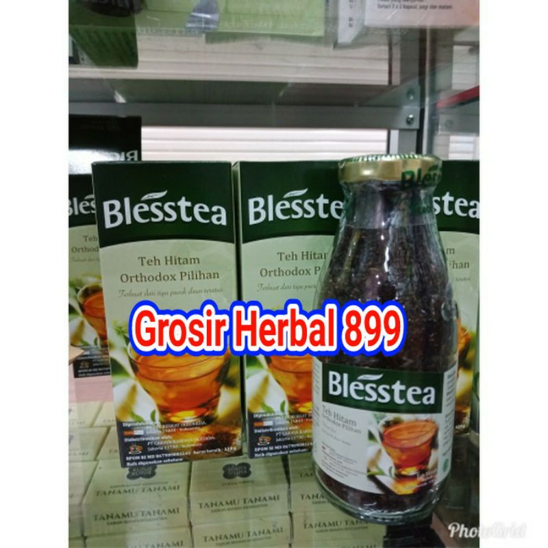 Blesstea Teh hitam Blesstea botol