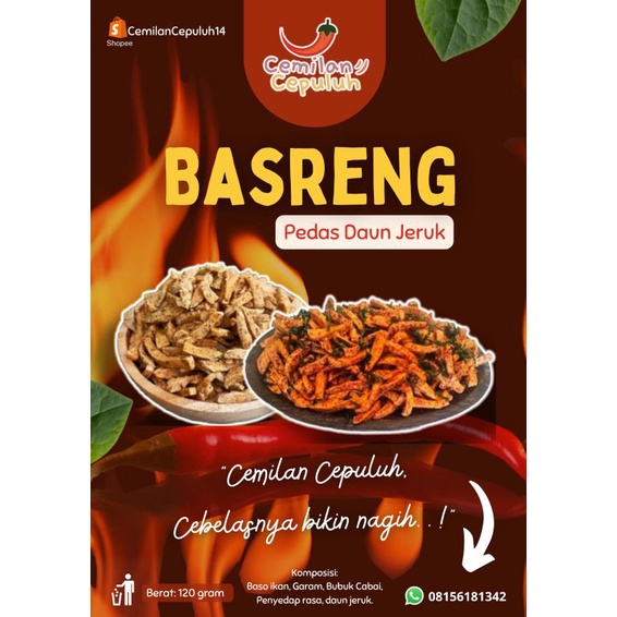 

stick basreng pedas daun jeruk 500 gr