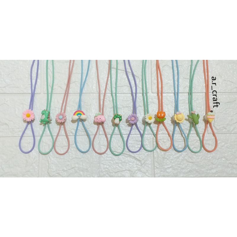 Strap Masker 2 in 1 / Strap masker karakter / strap masker anak