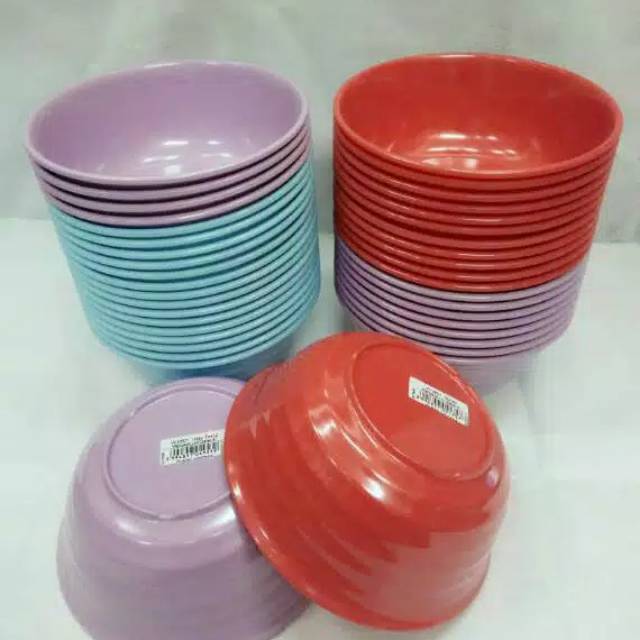1 Lusin 12pcs Mangkok Melamin Ukuran 7inch Harga Murah Kualitas Terbaik Merk Golden Dragon Shopee Indonesia
