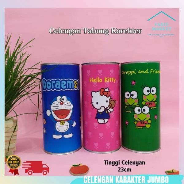 Celengan XXL/Celengan Jumbo Karakter/ Celengan Kaleng Anak