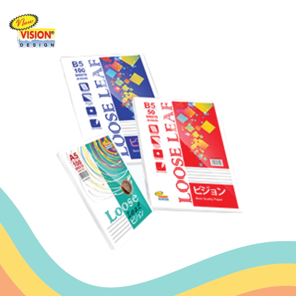 

LOOSE LEAF NEW VISION B5-50 (1 PACK)