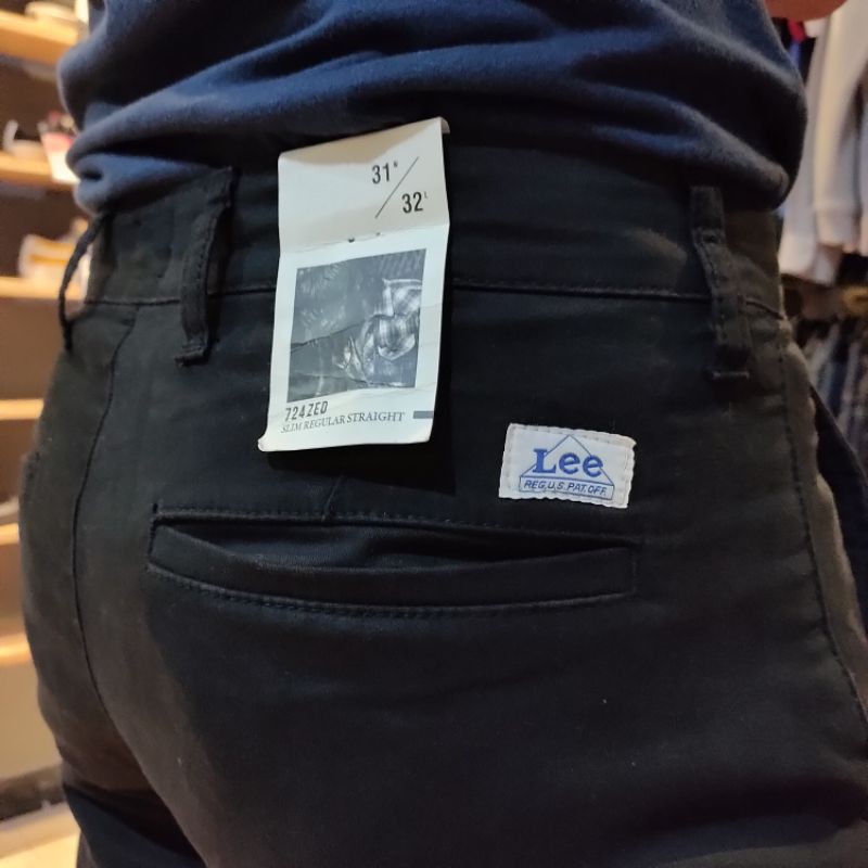 chino lee 724 zed slim regular blck