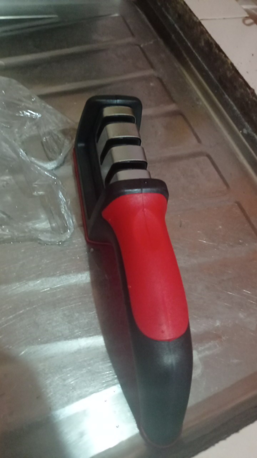 Pengasah Pisau Knife Sharpener Alat Dapur  Pisau Swifty Sharp Asahan Pisau