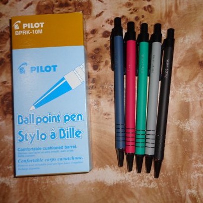 

BALLPEN PEN PULPEN BOLPOIN PILOT BPRK10M FINE HITAM
