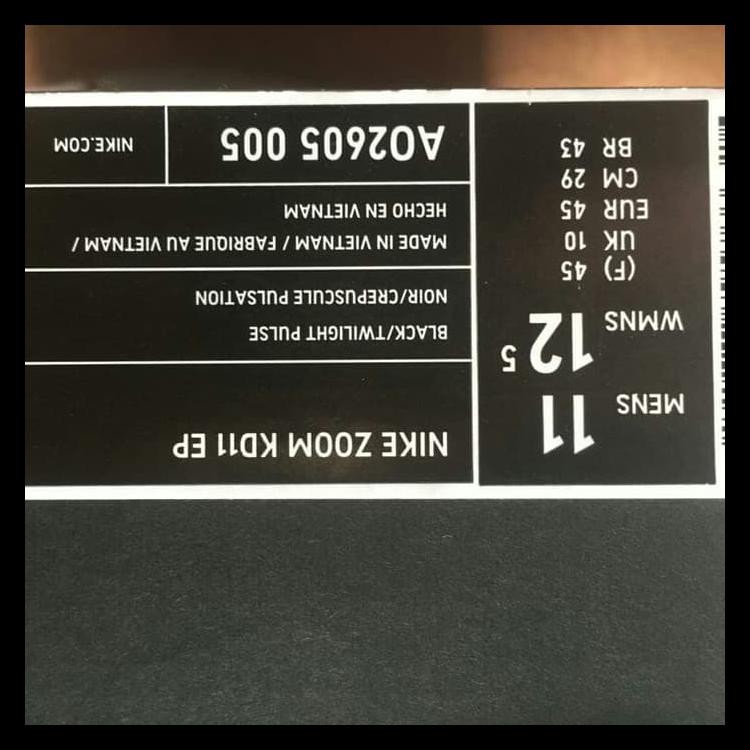 BOOMBASTIS NIKE ZOOM KD 11 BOOMBASTIS