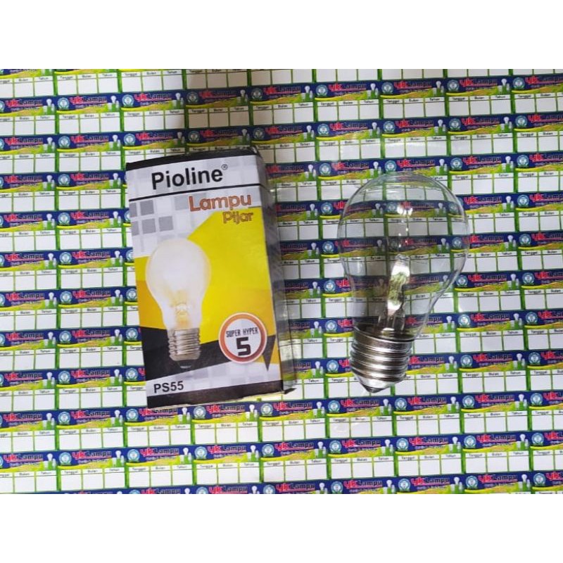 Lampu pijar pioline 5 watt