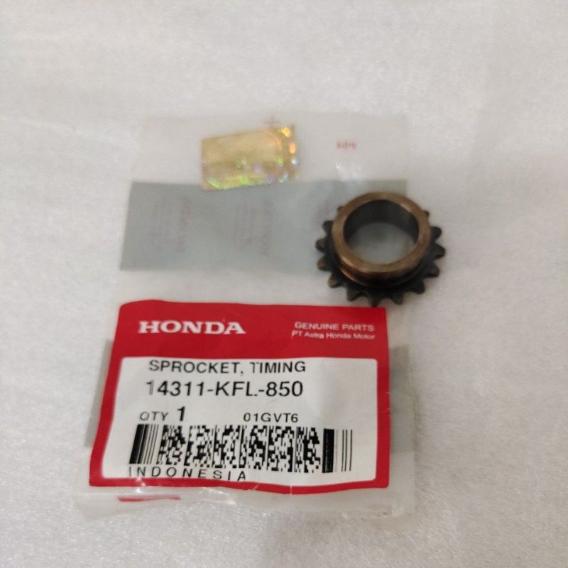 Gigi Timing Kruk krek As Honda Supra Fit lama Fit new Revo 100 Legenda 2 Honda ORIGINAL AHM 14311-KF