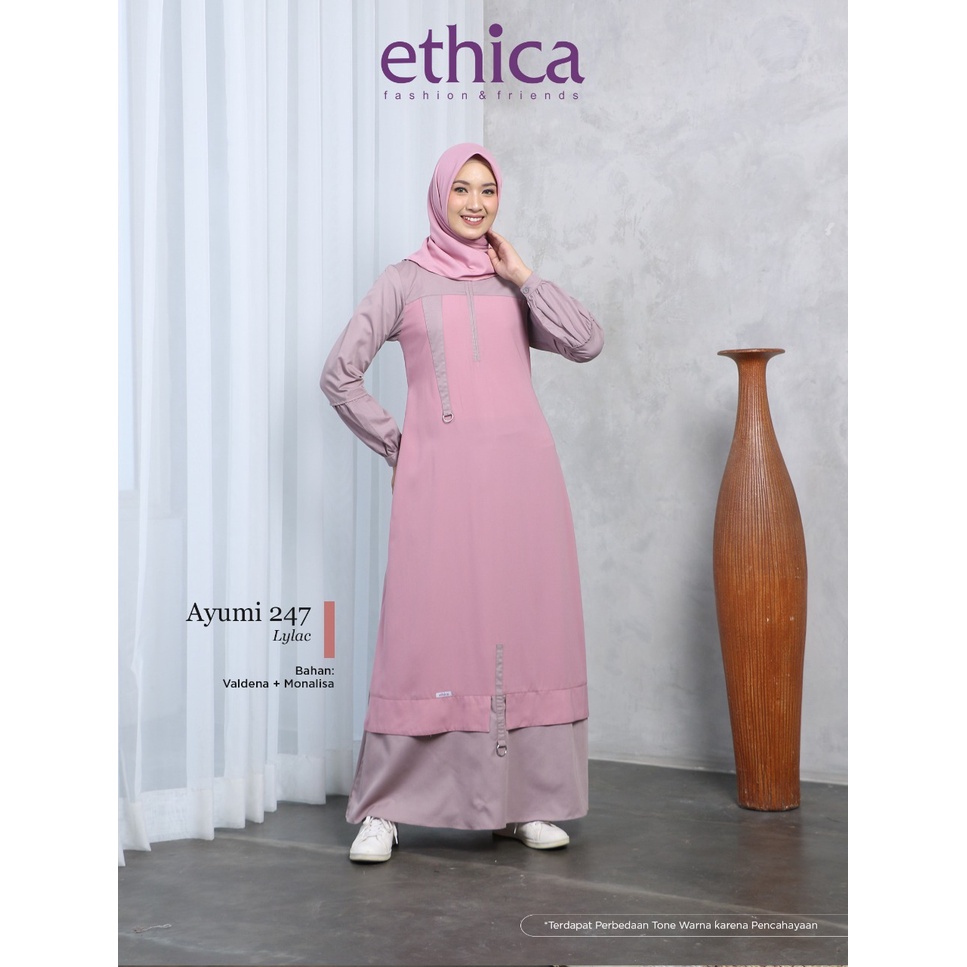 GAMIS TERBARU 2021 ETHICA AYUMI 247 LYLAC