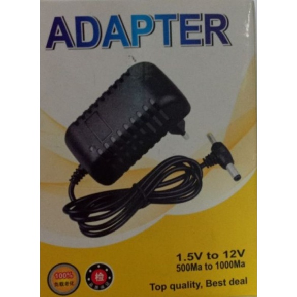 Adaptor serbaguna/adaptor 12v 1,5/adaptor buat led strip