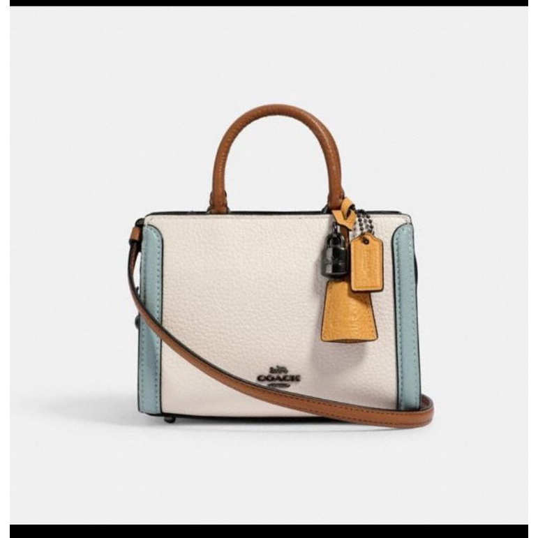 Coach Micro Zoe Crossbody in colorblock