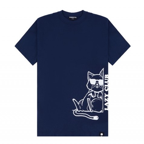 

SundaySundayCo - Kaos Pria - Lazy Club Navy