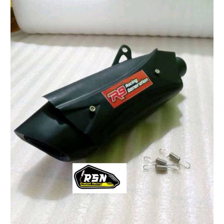 Silencer knalpot r9 misano nmax 155 new pcx 160 vario 125 150 adv beat Scoopy aerox lexi mio sporty 