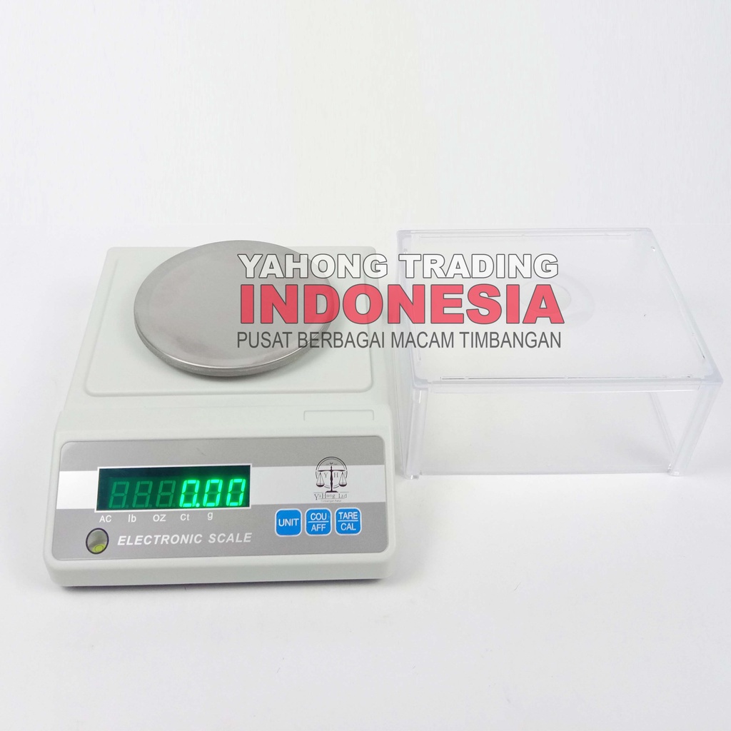 Timbangan Digital 600g Akurasi 0.01g YHG YH-602R Timbangan Emas Obat Bubuk Serbuk