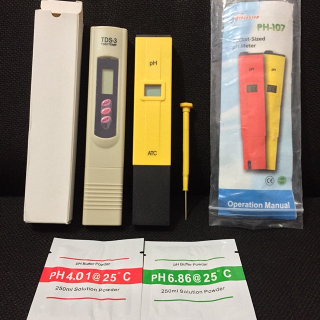 Jual Paket Ph meter dan Tds meter atc Shopee Indonesia
