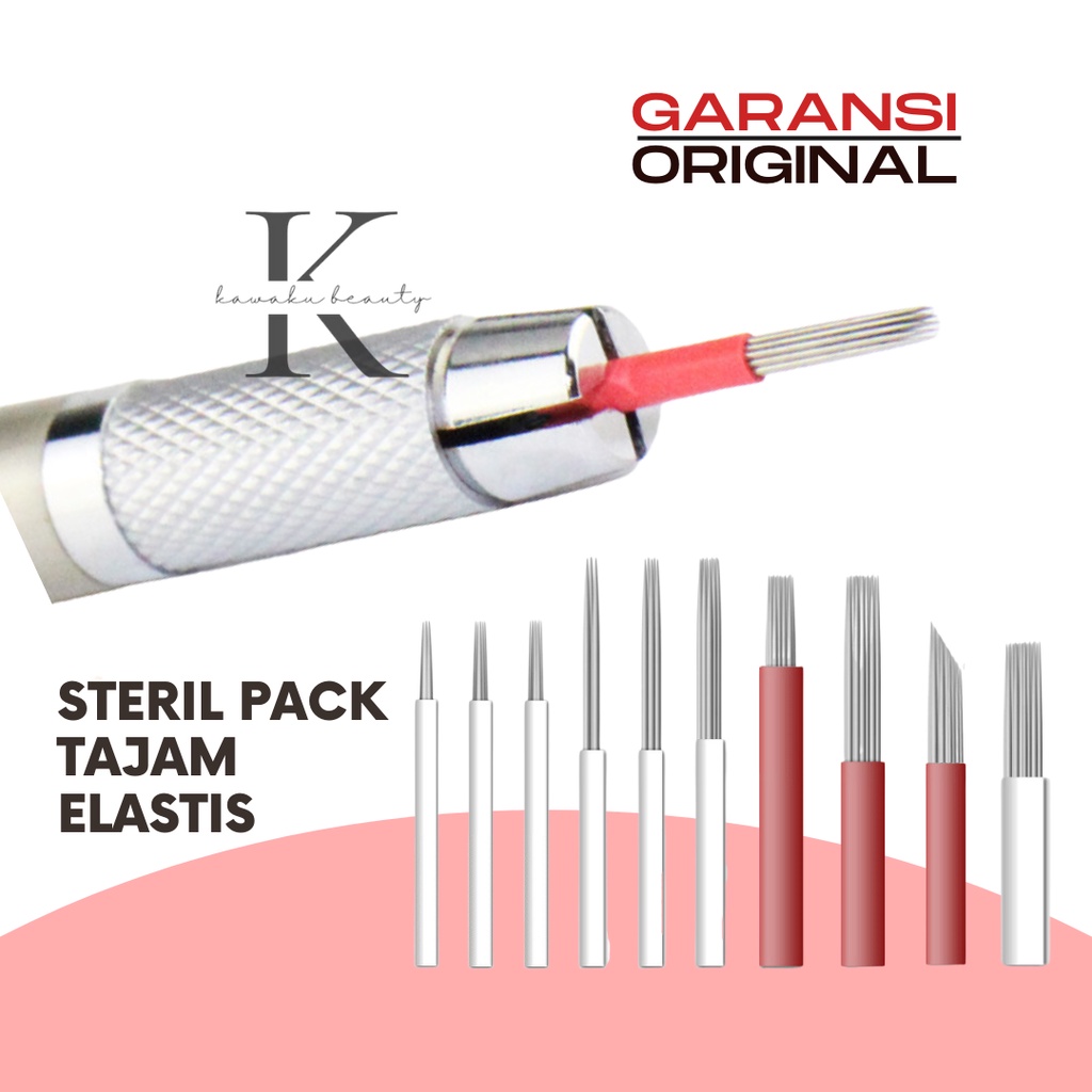 Jarum Sulam Alis Misty Manual Microblading Needle R3 R5 R7 R9 R17 R19 R21